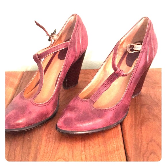 Frye Shoes - Frye t-strap heels